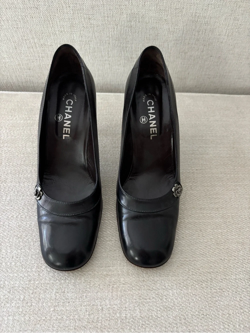 CHANEL tailored iconic pumps